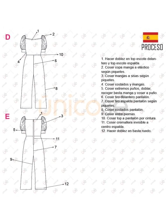 MOLDE ENTERITO CLASICO NIÑA 2204