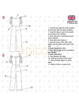 MOLDE ENTERITO CLASICO NIÑA 2204