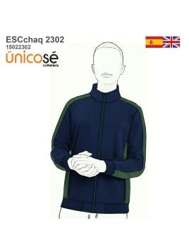 MOLDE CHAQUETA CORTES ESCOLAR 2302