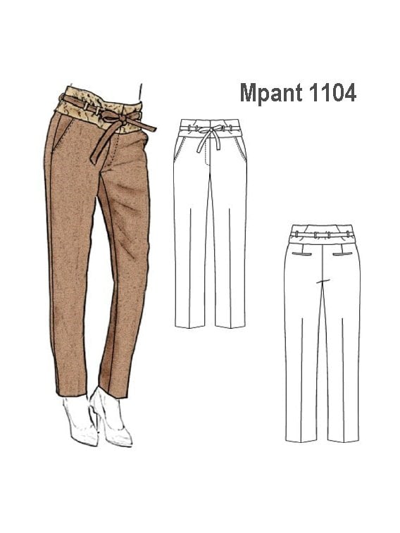 PANTALON RECTO MUJER 1104