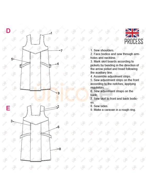 MOLDE JUMPER PINZADO ESCOLAR 2202