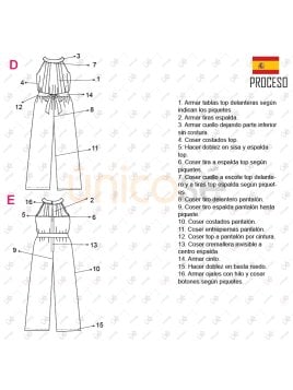 MOLDE ENTERITO HALTER NIÑA 2203