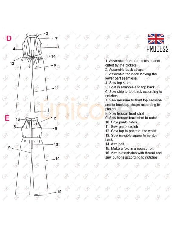 MOLDE ENTERITO HALTER NIÑA 2203