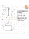 MOLDE CHAQUETA CORTES ESCOLAR 2301