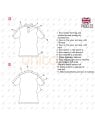 MOLDE POLERA CUELLO BOMBER MUJER 2301