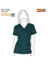 MOLDE BLUSA TRABAJO SANITARIA MUJER RT 2302