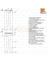 MOLDE PANTALON CLASICO HOMBRE 2302
