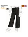 MOLDE PANTALON PALAZZO NIÑA 2302