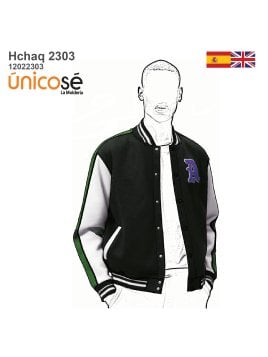 MOLDE CHAQUETA BOMBER HOMBRE 2303