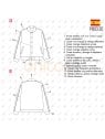 MOLDE CHAQUETA BOMBER HOMBRE 2303