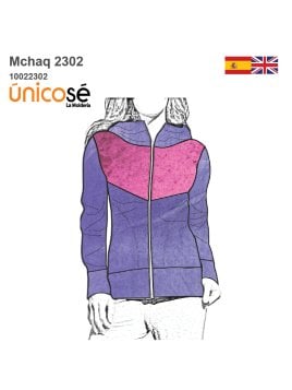MOLDE CHAQUETA CORTES MUJER 2302