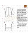 MOLDE TOP CORSET MUJER 2301