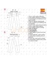 MOLDE PANTALON CLASICO HOMBRE 2301