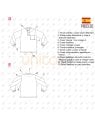 MOLDE CAMISA TRABAJO RT 2312