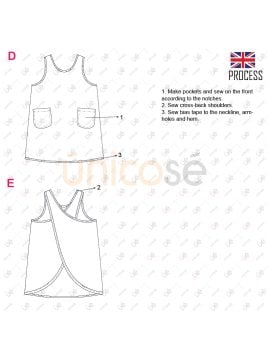 MOLDE DELANTAL PINTORA ESCOLAR 2301