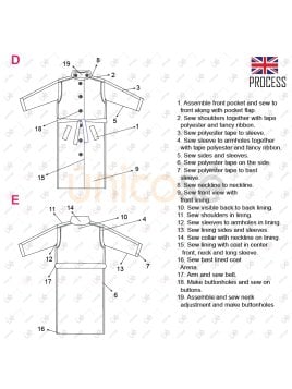 MOLDE ABRIGO PIEL OVERSIZE MUJER 2303