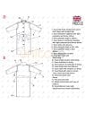 MOLDE ABRIGO PIEL OVERSIZE MUJER 2303