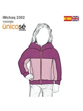 MOLDE CHAQUETA POLAR NIÑA 2302