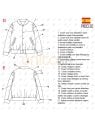 MOLDE CHAQUETA BOMBER HOMBRE 2301