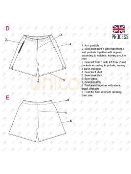 MOLDE SHORT RUGBY HOMBRE 2301