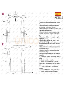 MOLDE DEPORTE CAMISETA ENTRENAMIENTO 2222IN