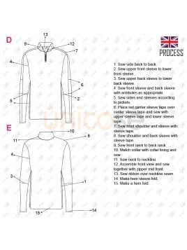 MOLDE DEPORTE CAMISETA ENTRENAMIENTO 2222IN