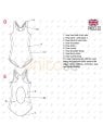 MOLDE TRAJE DE BAÑO 1 PIEZA NIÑA 2301