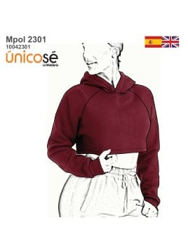 MOLDE POLERON  TOP MUJER 2301