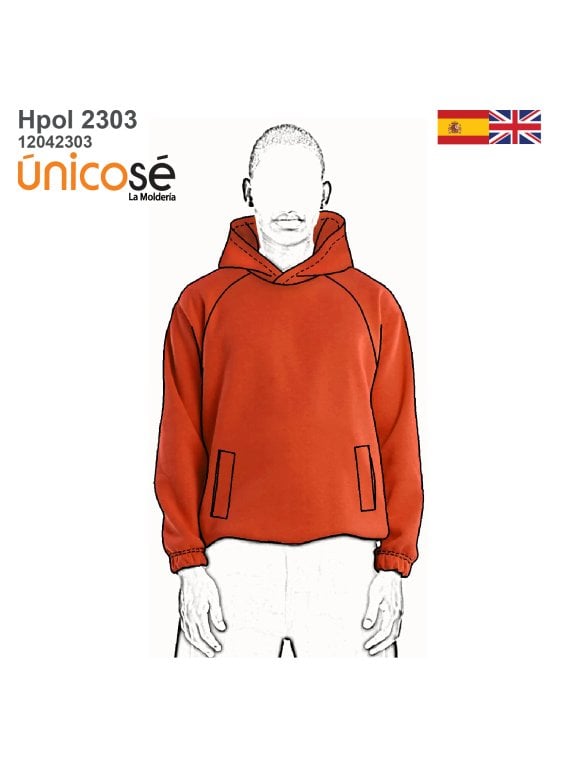 MOLDE POLERON BASICO HOMBRE 2303