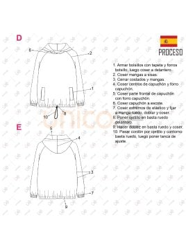 MOLDE POLERON BASICO HOMBRE 2303