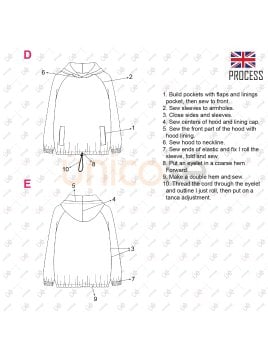 MOLDE POLERON BASICO HOMBRE 2303