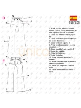 PANTALON JEAN PIERNA ANCHA MUJER 2303