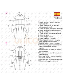 MOLDE DELANTAL GUARDAPOLVO ESCdel 1402