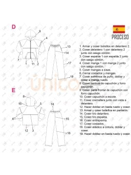 MOLDE BUZO ESCOLAR RAGLAN 2303
