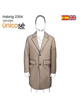 MOLDE ABRIGO CLASICO HOMBRE 2304