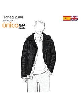 MOLDE CHAQUETA AVIADOR HOMBRE 2304