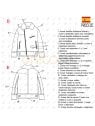 MOLDE CHAQUETA AVIADOR HOMBRE 2304