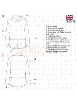 MOLDE POLERON SUETER MUJER 2303