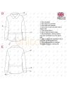 MOLDE POLERON SUETER MUJER 2303