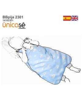 MOLDE PIJAMA SACO BEBE 2305