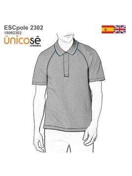 MOLDE POLERA BASICA ESCOLAR 2302