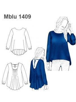 BLUSA ESCOTE ESPALA MUJER