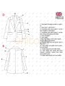 MOLDE CHAQUETA BLAZER OVERSIZE MUJER 2306