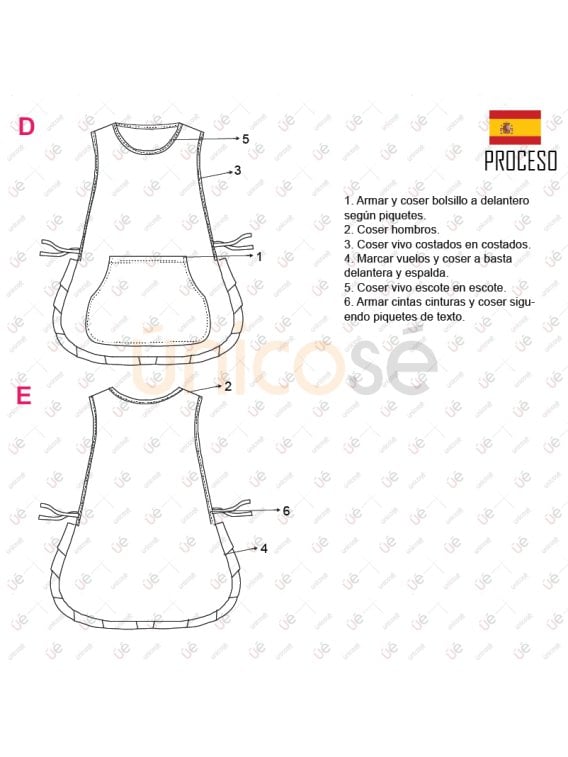 ESCOLAR DELANTAL PINTORA 2302
