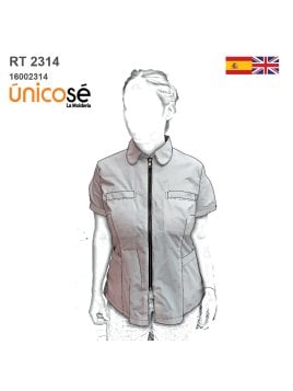 MOLDE BLUSA TRABAJO MUJER 2314