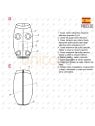 MOLDE BODY POST OPERATORIO ACC 2302P