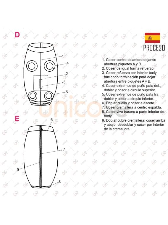 MOLDE BODY POST OPERATORIO ACC 2302M