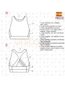 MOLDE DEPORTE TOP MUJER 2306