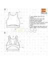 MOLDE DEPORTE TOP MUJER 2310