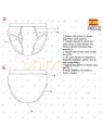 MOLDE INTERIOR CALZONCILLO BEBE 2301